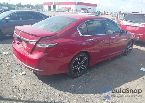 2017 Honda Accord Sport из США, поврежденный, VIN 1HGCR2F60HA093846